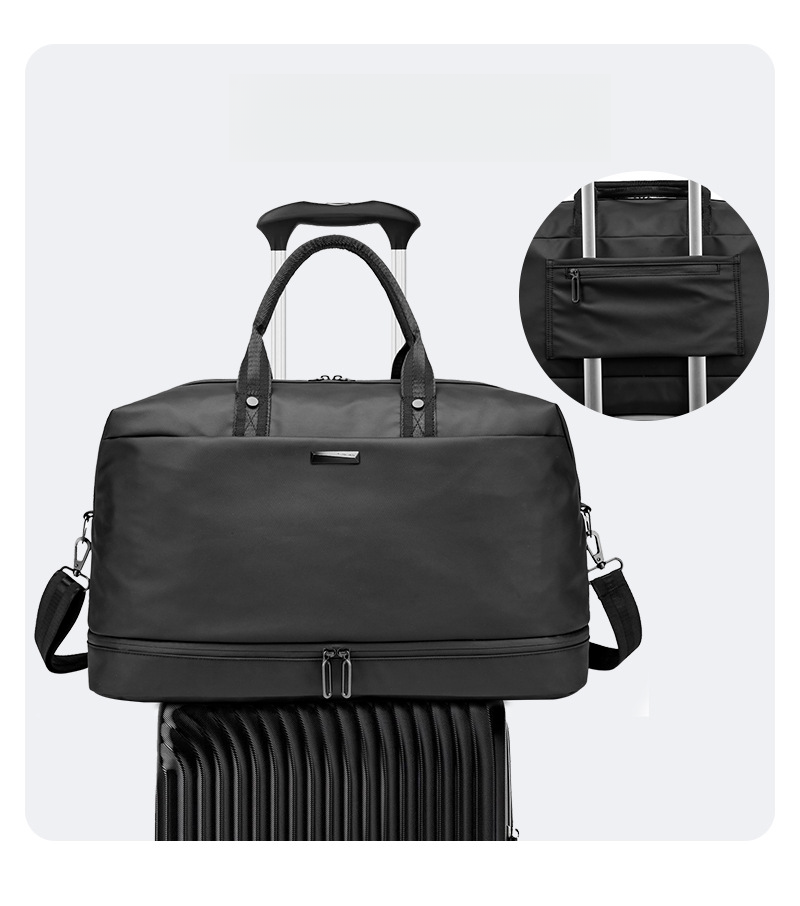 Neues unabhängiges Sportschuhfach, Sporttasche, tragbare Gepäcktasche mit großer Kapazität für kurze Strecken im Freien_voghion.com